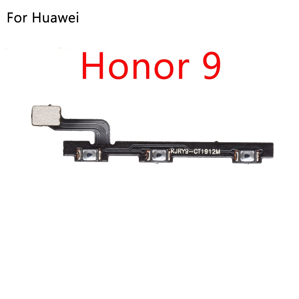 ON OFF Power Button Flex Cable Ribbon For HuaWei Honor 8 8C 9 10 Lite 8X max Mute Silence Volume Key Part: For Honor 9