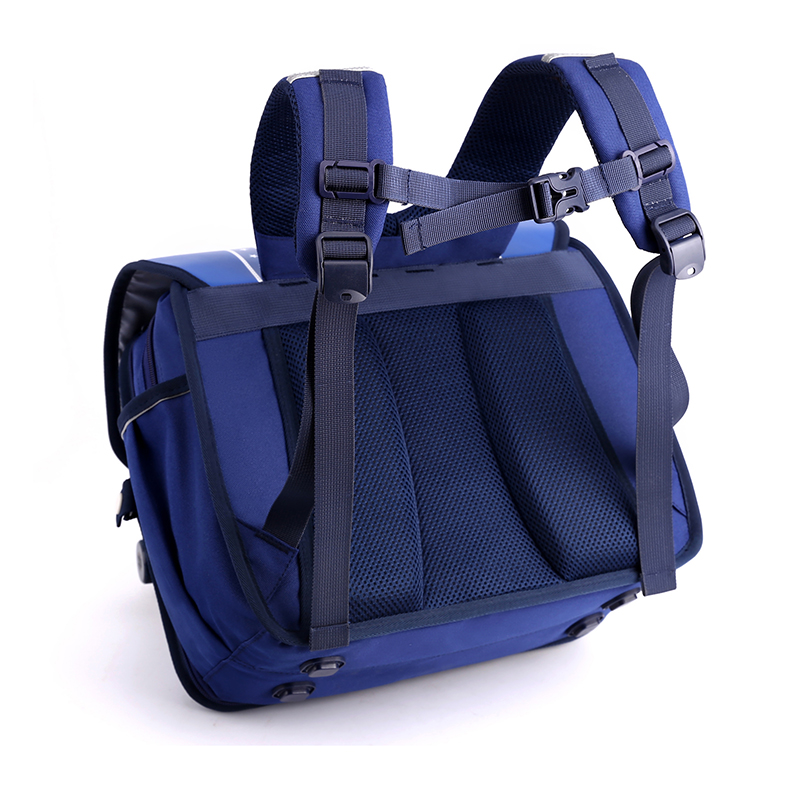 Reflective Strip Backpack Children's High Large Capacity Backpack Primary School Grades 1-3 School Backpack