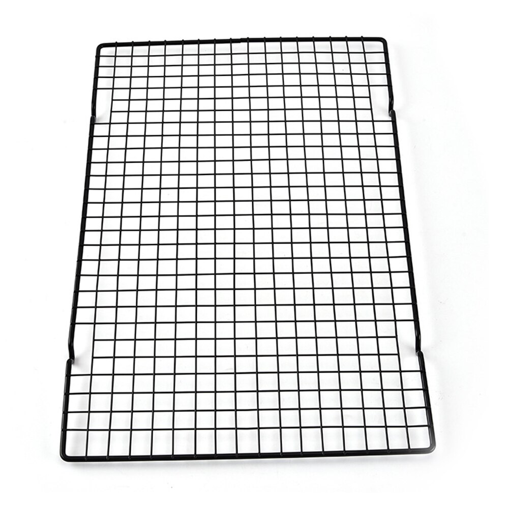 Accesorios de rejilla de alambre de cocina de acero al carbono para Picnic, herramienta de enfriamiento para cocinar al aire libre, parrilla de barbacoa para pastel
