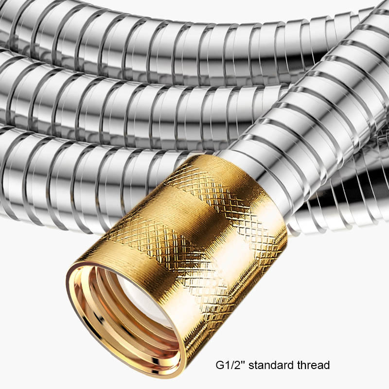 Tuyau Flexible de plomberie pour la maison, tuyau de douche de 1.5 / 2 mètres, Tube de douche en acier inoxydable, accessoires de buse de pulvérisation