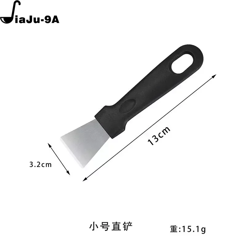 Espátula de limpieza de cocina multiusos, raspador para limpieza de horno, herramientas de cocina, cuchillo de utilidad, accesorios raspador de cocina: Gris oscuro