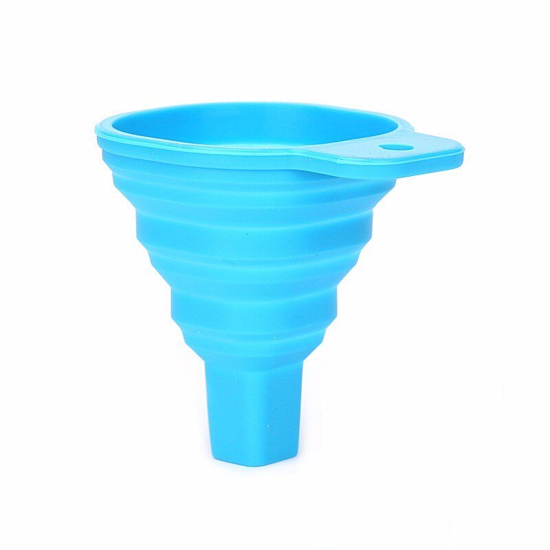 2 uds. De gran , Mini Gel de silicona plegable estilo embudo tolva cocina utensilios de cocina Accesorios F0077