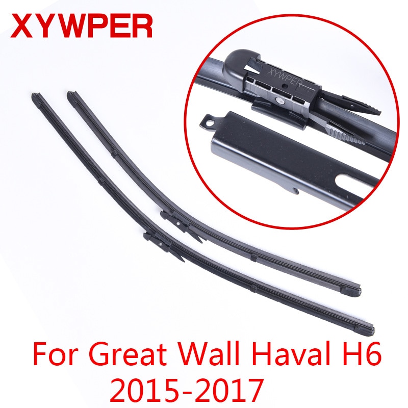 Xywper Wisserbladen Voor Grote Muur Haval H6 Auto Accessoires Zachte Rubberen Ruitenwissers