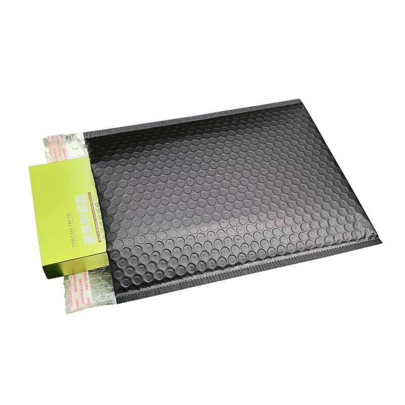 Matte Black Waterproof Self Seal Bubble Mailer Padded Envelope Mailing Packaging Courier Bags for Phone Book Clothing