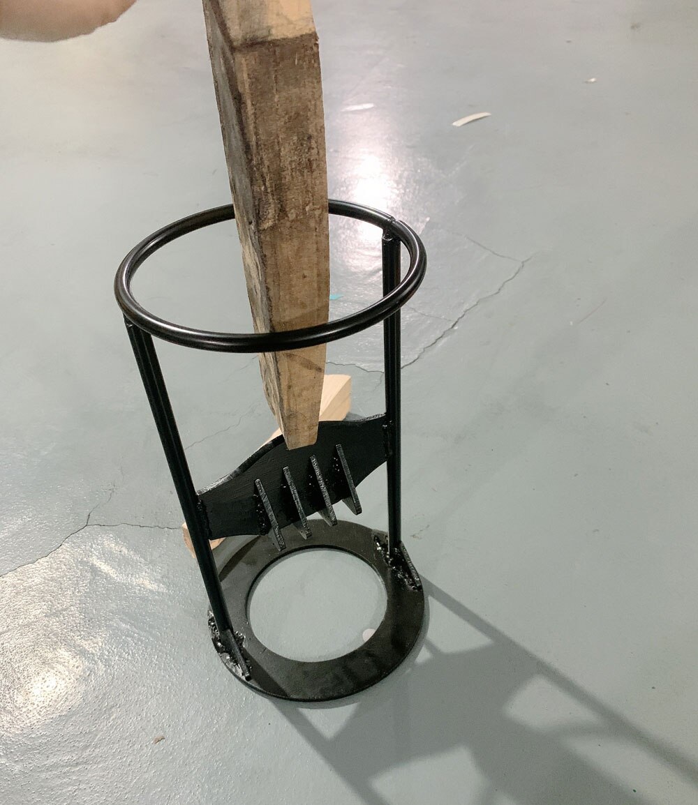 Latest Style Firewood Splitter Split Wood Toold Easy to Use Time Effort Saving Firewood Splitter Home Tools: Default Title