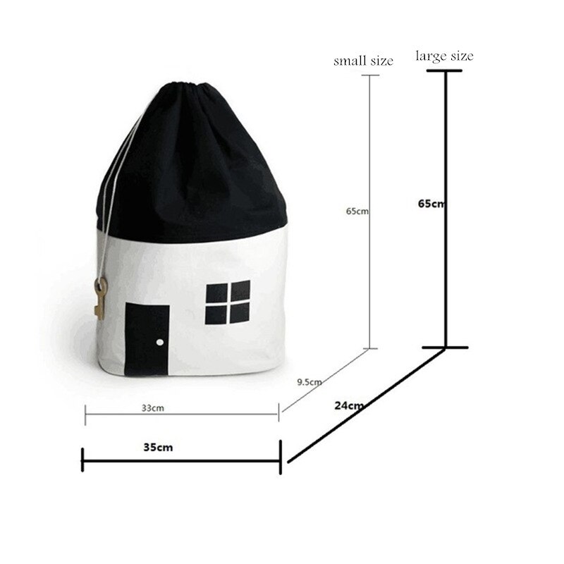 1 sztuk ins styl skandynawski łóżeczko dla dziecka pokój wzór w domki worek robić przechowywania niemowlę łóżeczko noworodka pościel łóżeczko dla dziecka robić sypialni akcesoria robić wystroju wnętrz