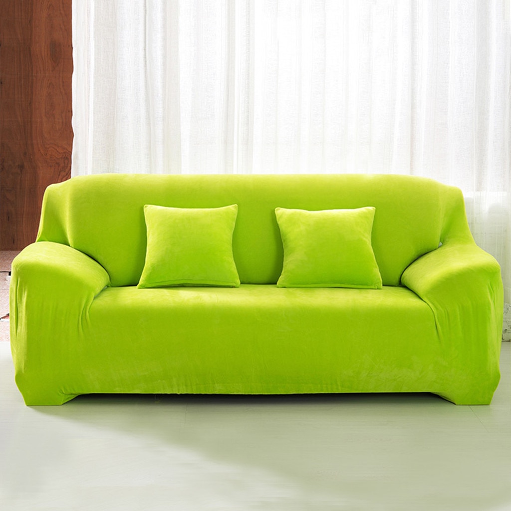 Enkele Zetel Cover Sofa Couch Cover Elastische Cover Elastische Stof Bench Bescherming Fit 90-140 Cm Woonkamer Moderne hoes