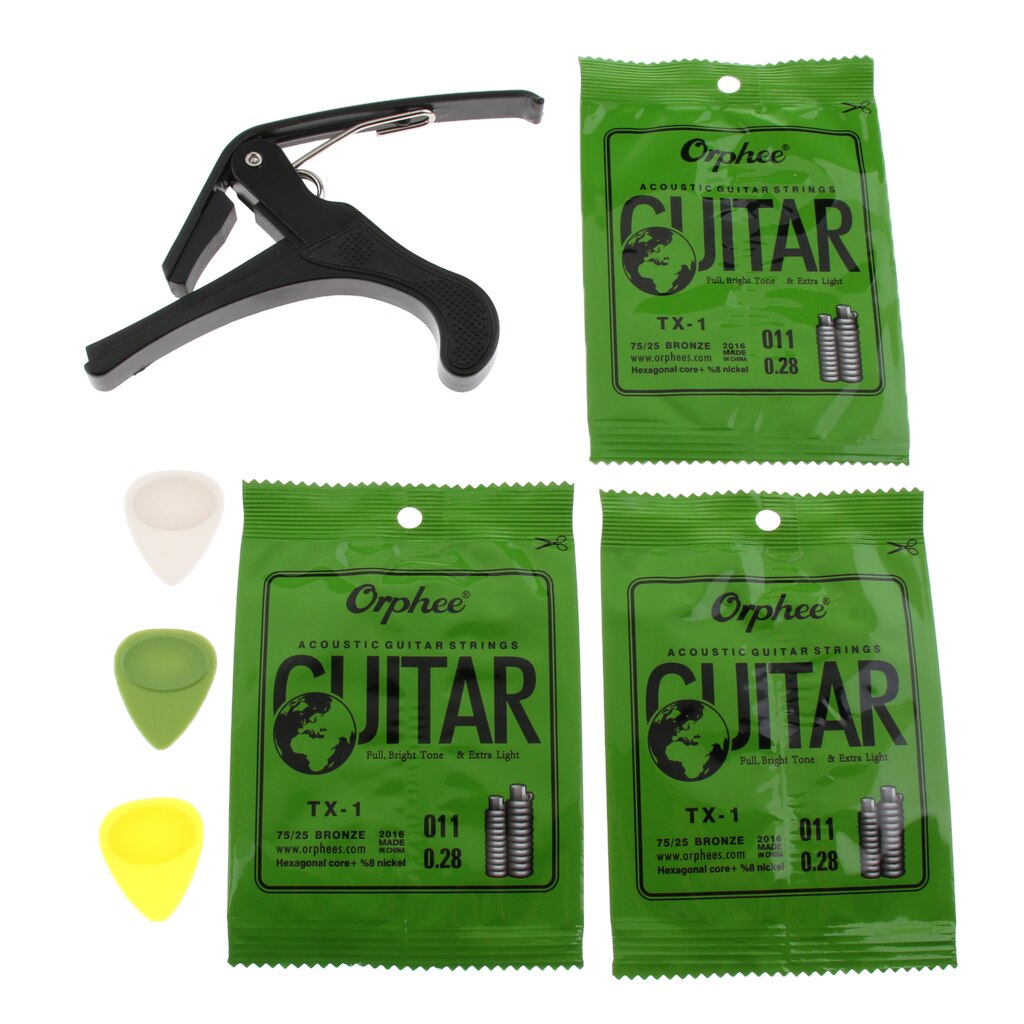 Danchet A103 Cordes Guitare Acoustique - Bronze, Medium Light (.010-.047)