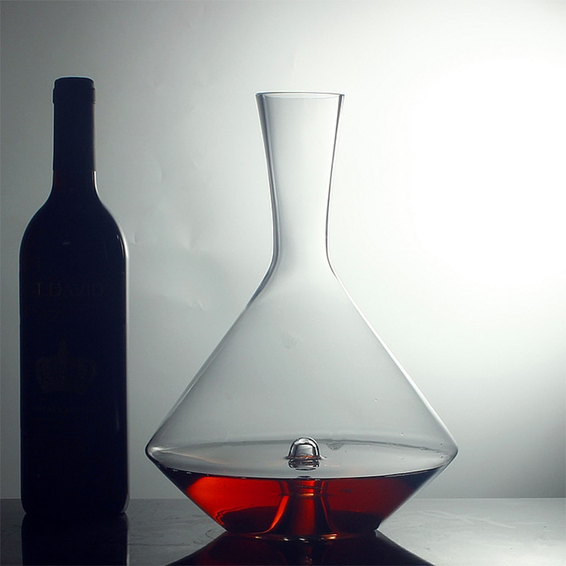 1800ML Grote Capaciteit Decanter loodvrij Kristal Glas Rode Wijn Karaf Wijn Glas Whisky Glas voor Bar Beste kerstcadeau