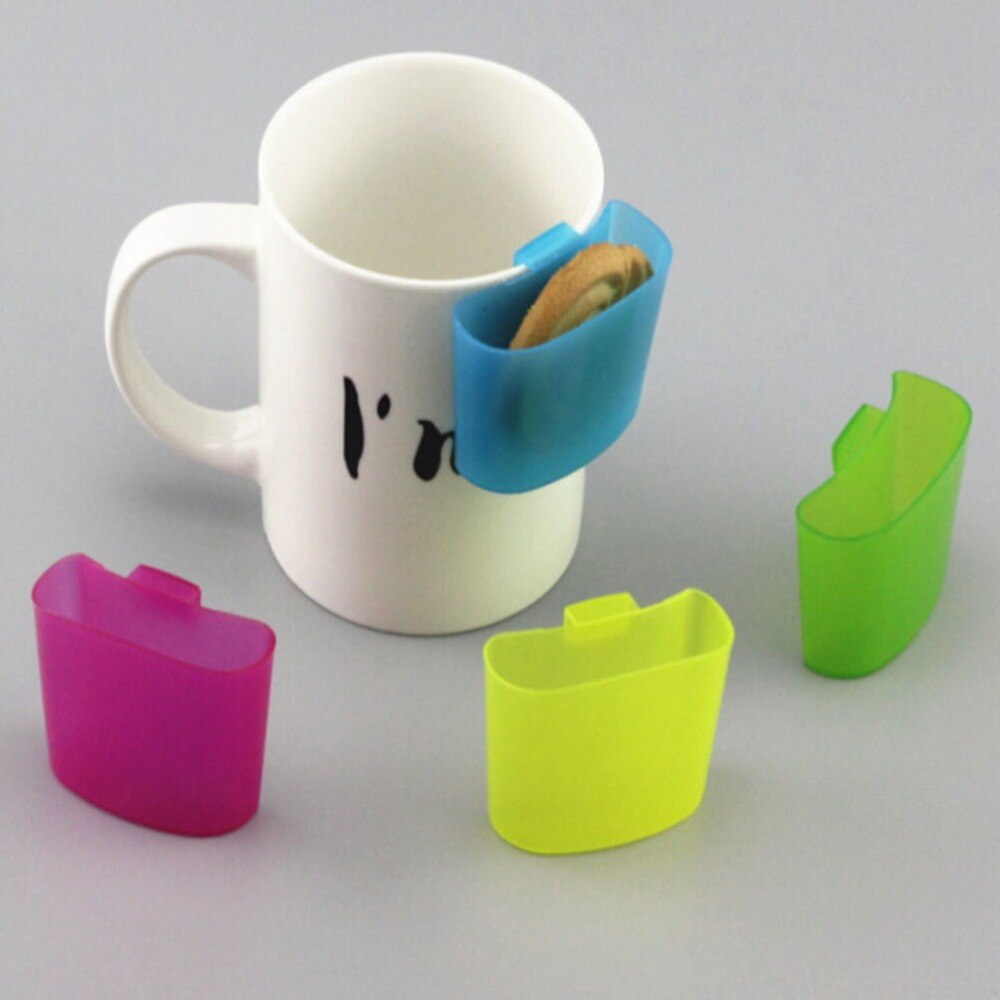 4 Pcs/Set Style Tea Bags Holders Racks Afternoon Tea Tools Accessories Portable Simple Tea Bag Cookies Biscuits Holder
