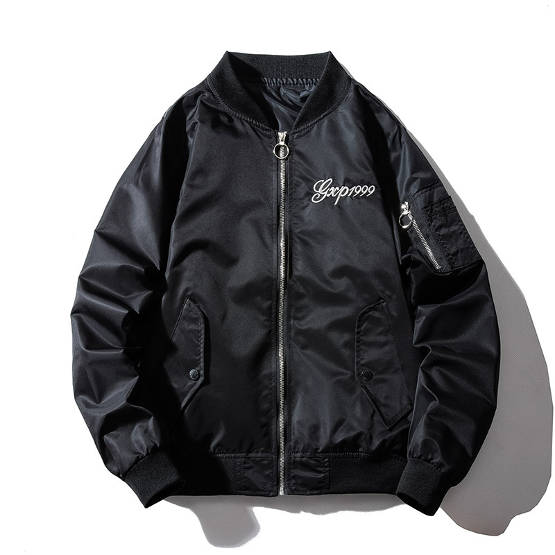 Chaqueta Bomber bordada para hombre, chaqueta de piloto de Dragon Tiger, Hip Hop, béisbol japonés, ropa de calle para jóvenes, otoño e invierno, 2022