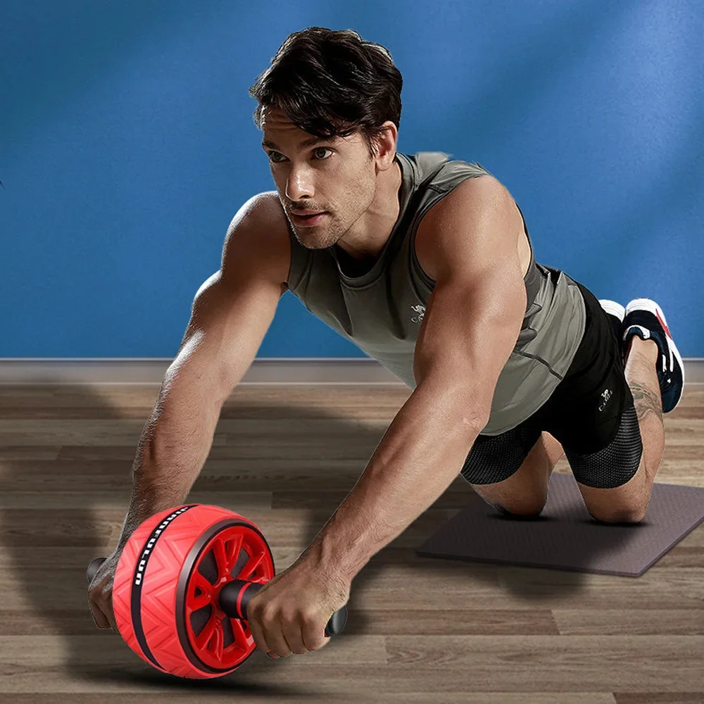 Core Workout Bauchrad Roller Roller Abs Workout Roller Rad Trainingsgeräte für Home Gym