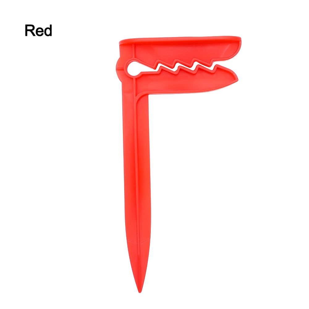 4Pcs Plastic Handdoek Klem Decoratieve Wasknijpers Strandlaken Clip Camping Mat Clip Handdoek Klem Wasknijpers Huishoudelijk Gereedschap: red