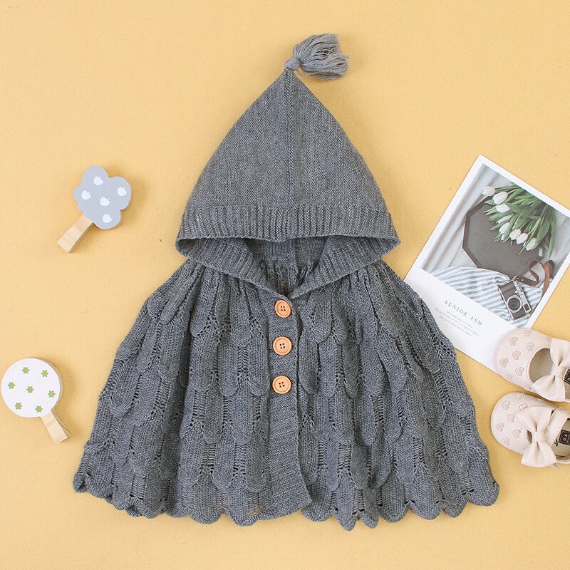 0-3T Pasgeboren Kid Baby Meisje Trui Herfst Winter Gebreide Mantel Leuke Zoete Vest Trui Mooie Knitwear Outfit