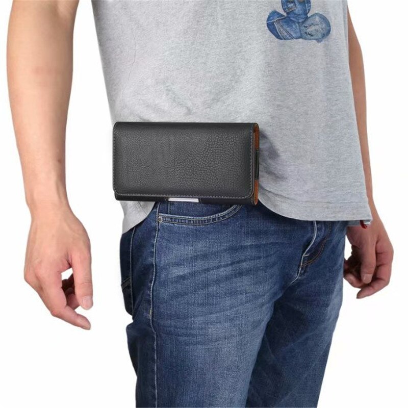 Housse en cuir pour Xiaomi MI 9 CC, MI 9 CCE, étui de taille, étui de téléphone universel, sac de ceinture, housse à rabat pour Xiaomi mi 9 SE MI9SE