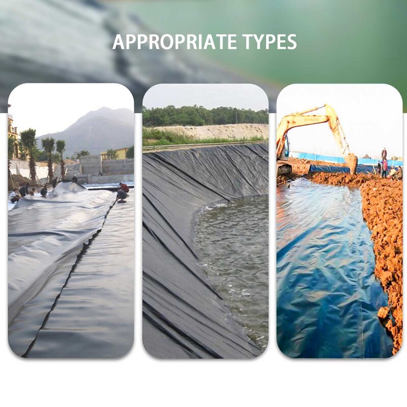 Garden Pond Membrane PVC Pond Garden Pond Membrane Garden Pond Beautification Thick and Heavy Waterproof Membrane