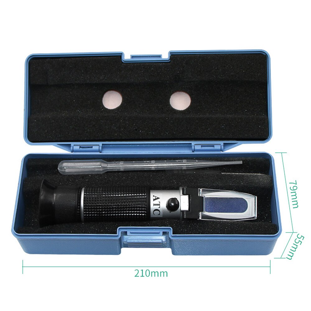 Digital Refractometer Automatic Temperature Compensation Food And Beverage Sugar Content Detection Portable Refractometer