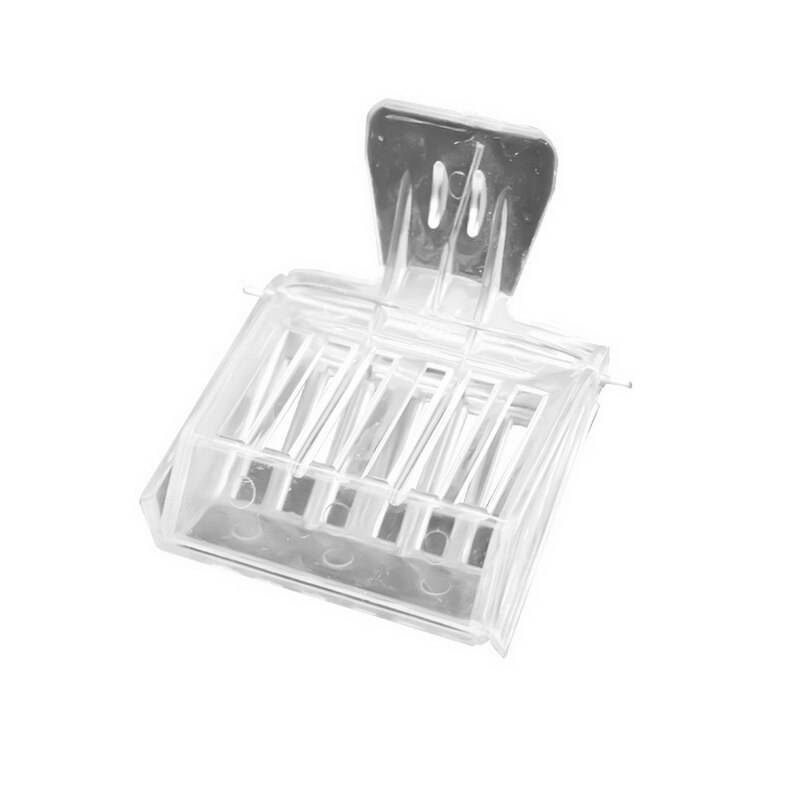 2Pcs Bee Queen Clip Plastic Beekeeping Queen Cage Catcher Beekeeper Tool Colorless Clips Plastic Bee Clip