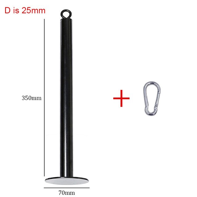 Gym DIY Fitness Dumbbell Barbell Loading Pin Pulley Cable System Attachment Weight Lifting Plates Bracket Home Strength Workout: 35CM