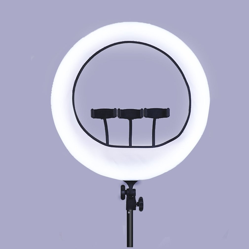 Diffusore di luce ad anello da 18 pollici anello di riempimento portatile anello diffusore di luce paralume fluorescente per riprese di prodotti registrazione Video