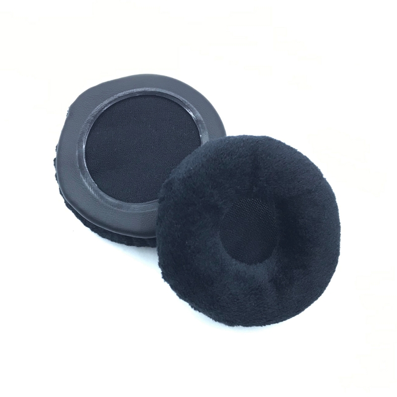 Almohadillas para auriculares, orejeras terciopelo piezas reparación auriculares 60mm-110mm