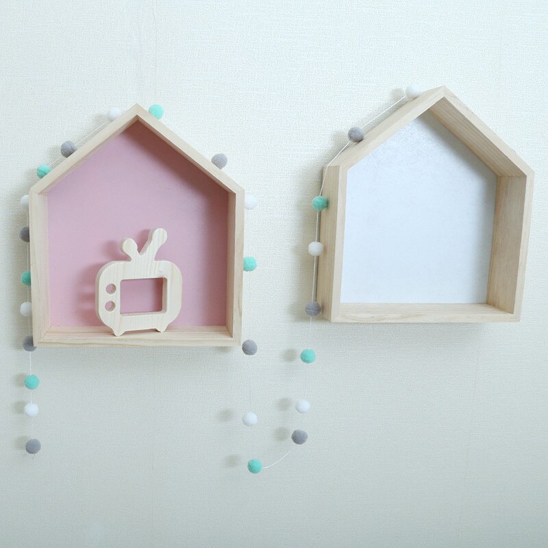 Decoração de quarto infantil artesanal, acessório de decoração de parede colado para bebês: green