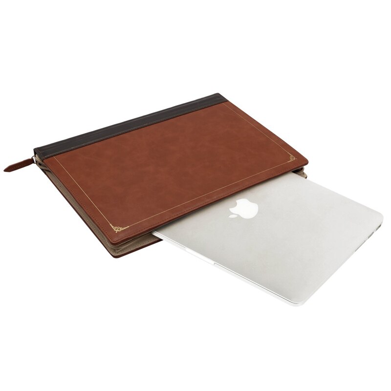 MOSISO 13 Do Vintage Estojo De Couro PU Para Macbook Air Pro Retina 13 15 Barra de Toque Capa Laptop Case para Macbook ar 13 polegadas A1932 Novo