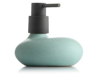230ML Ceramic Lotion Bottle Home Bathroom Divide Empty Bottles Shampoo Shower Gel Bottle Hand Sanitizer Bottles Soap Dispenser: green