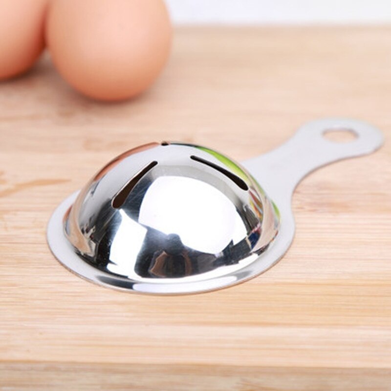 Eiwit Separator Yolk Filter Extractor Roestvrij Stalen Lepel Keuken Divider Gadgets Extractor Scheitrechter Koken Tool