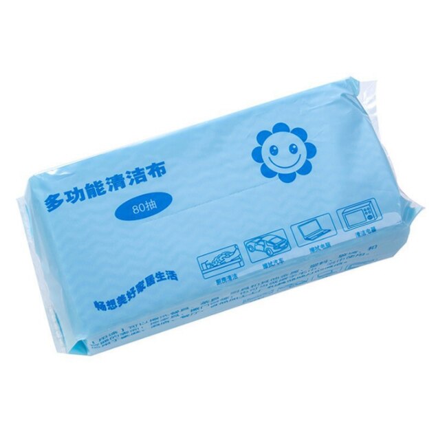 FURGERIN Kitchen Towel Disposable Dish Towels for Dishes kitchen clothes women Kitchen Cleaning Accessories dish cloth Non-woven: Blue