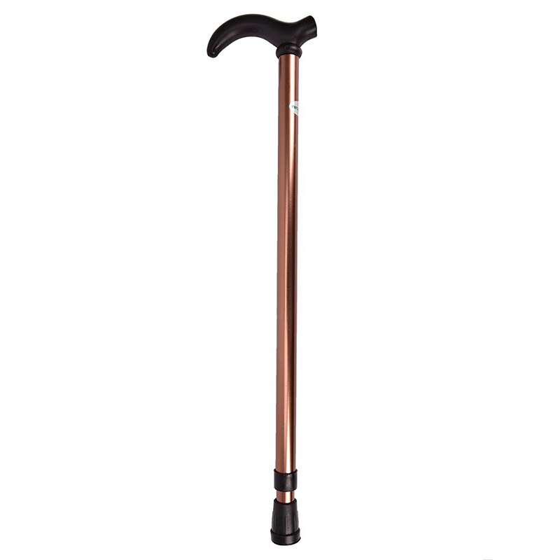 Telescopic Walking Stick Cane 6 Grade Alpenstock for Elderly Aluminium Body Hiking Rubber Tips Climbing Equipment: CF