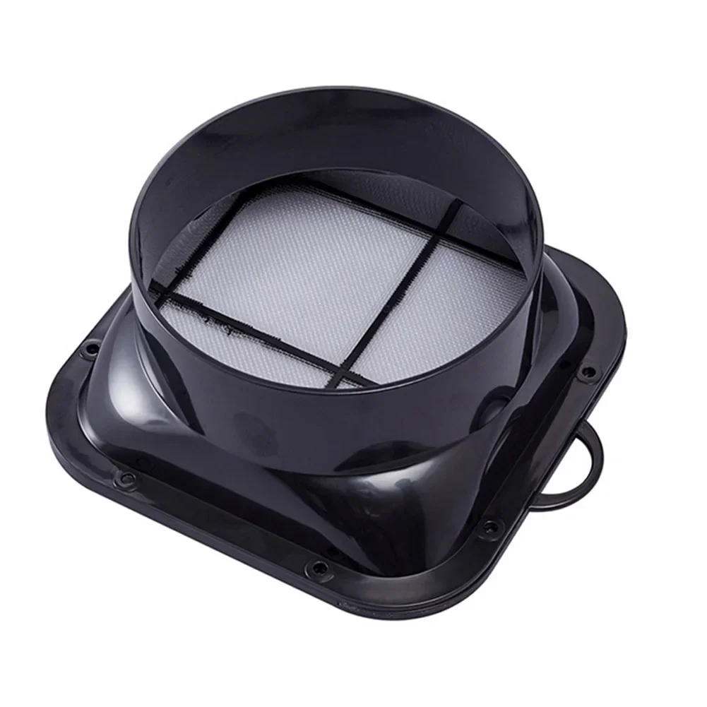 Wall Mounted ABS Air Vent Adapter For Kitchen Hood Ventilator Convenient And Leak Proof Ventilation Connection
