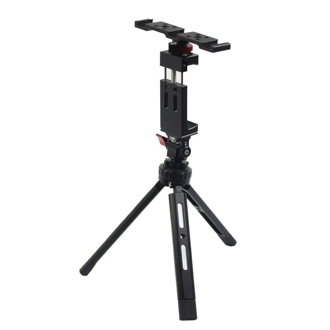 Mobile Phone Vlog Live Desktop Tripod Holder Microphone Bracket Light Stand Mount Selfie Stick for Zhiyun Weebills Gimbal