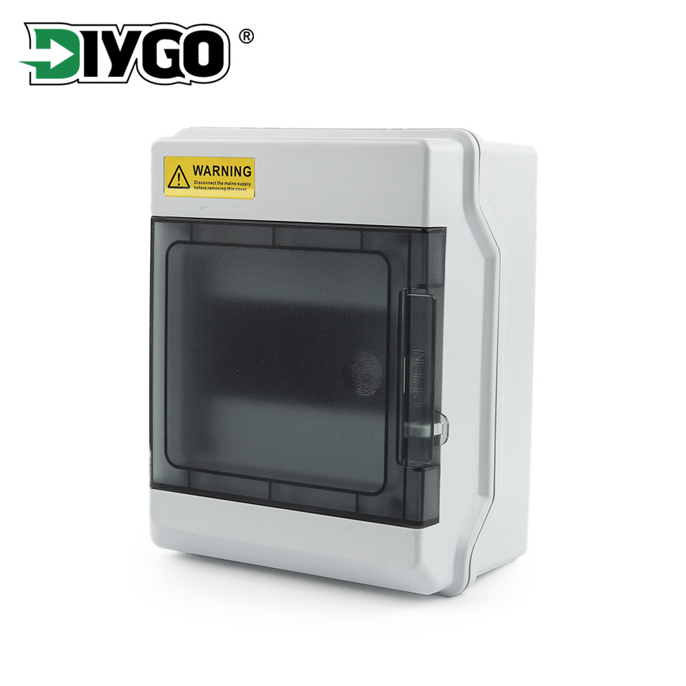 IP65 Outdoor Waterproof Electrical Distribution Box HS-4/6/9/12/15/18/24/36 Way Circuit Breaker MCB Power Junction Box