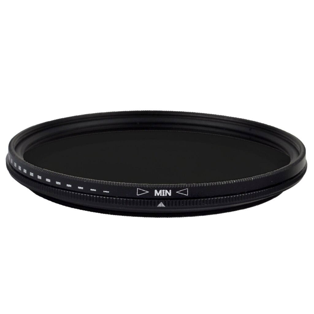 Lightdow-filtro de lente Variable, 52mm, 55mm, 58mm, 62mm, 67mm, 72mm, 77mm, 82mm, densidad neutra ND2, ND4, ND8, ND16 a ND400