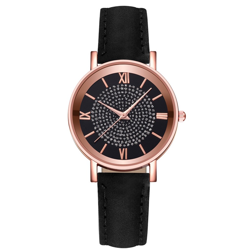 Luxe horloges quartz horloge dames roestvrij stalen wijzerplaat casual armband horloge dameshorloge orologio donna: 5