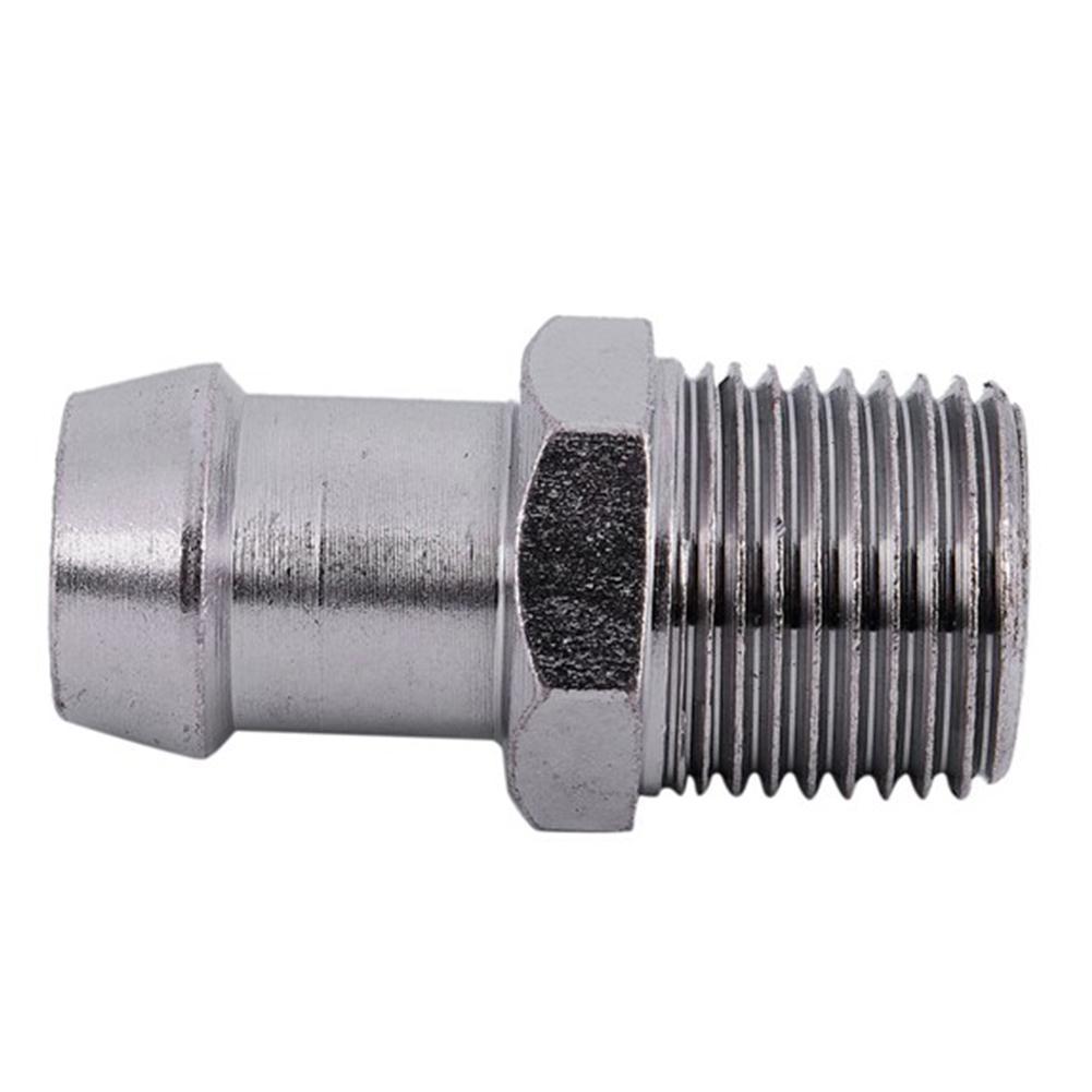 Stainless Steel Fitting Intake Manifold Heater Hose SBC A4 for Chevy 1/2 Npt 5/8