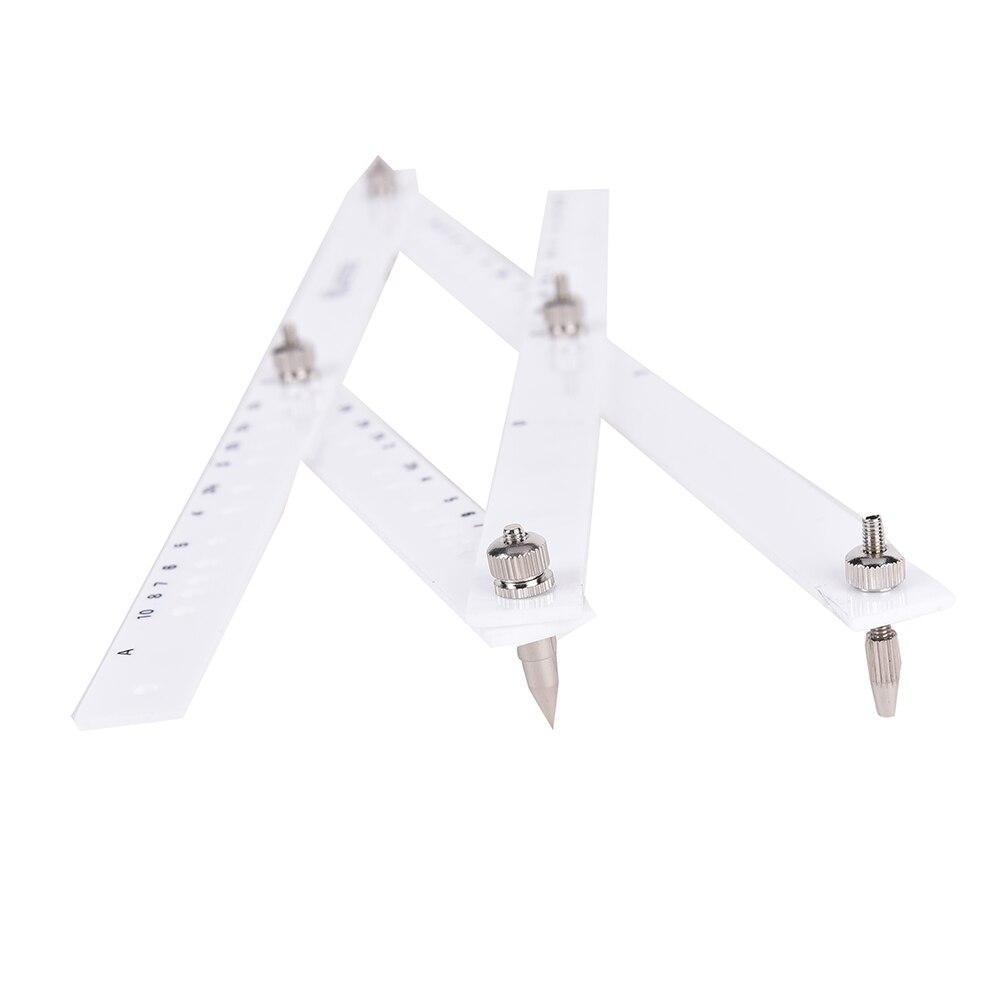 34cm Scale Drawing Ruler Artist Pantograph Folding Ruler Reducer Enlarger Tool Art Craft For Office School Supplies