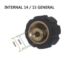 3/8 Quick Connect Male To M22 14 15 Female Adapter For Pressure Washer Connector Adapter For Pressure Washer
