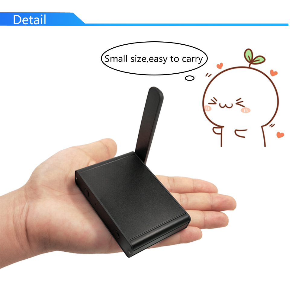 EarRise UHF HiFi Wireless Audio Digital Transmitter Receiver With 3.5mm RCA Audio Cables for Projector Computer Power Amplifier