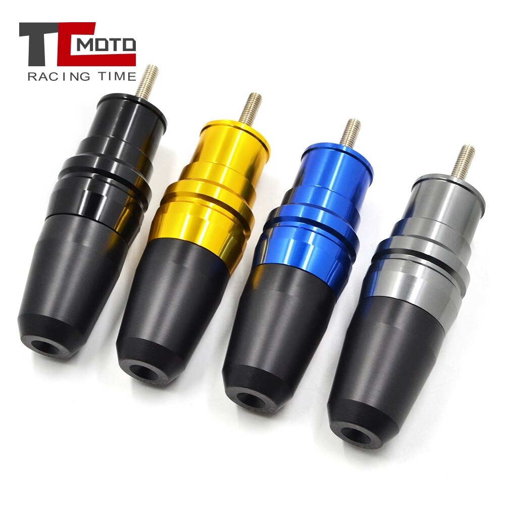 Deslizador de escape para motocicleta Yamaha, accesorios de protección contra caídas, almohadilla deslizante de choque, para YZF, R25, YZF, R3, MT25, MT03, años a