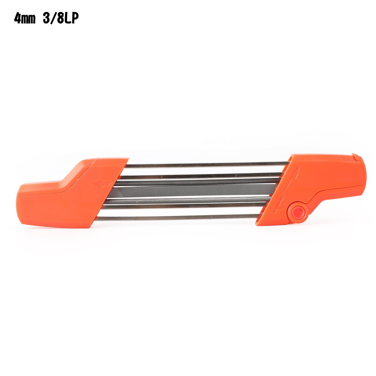 Areyourshop For STIHL 56057504303 4mm 4.8mm 5.2mm 5.5mm 2 IN 1 Easy Chainsaw File Chain Sharpener Kit Fit for Stihl: 4.0MM
