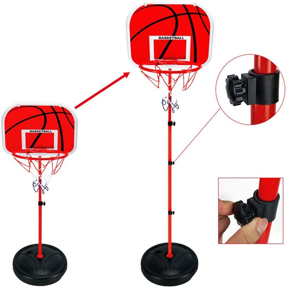 Children Mini 1.5m Adjustable Liftable basketball stand Basketball Indoor Outdoor Play Net Sport