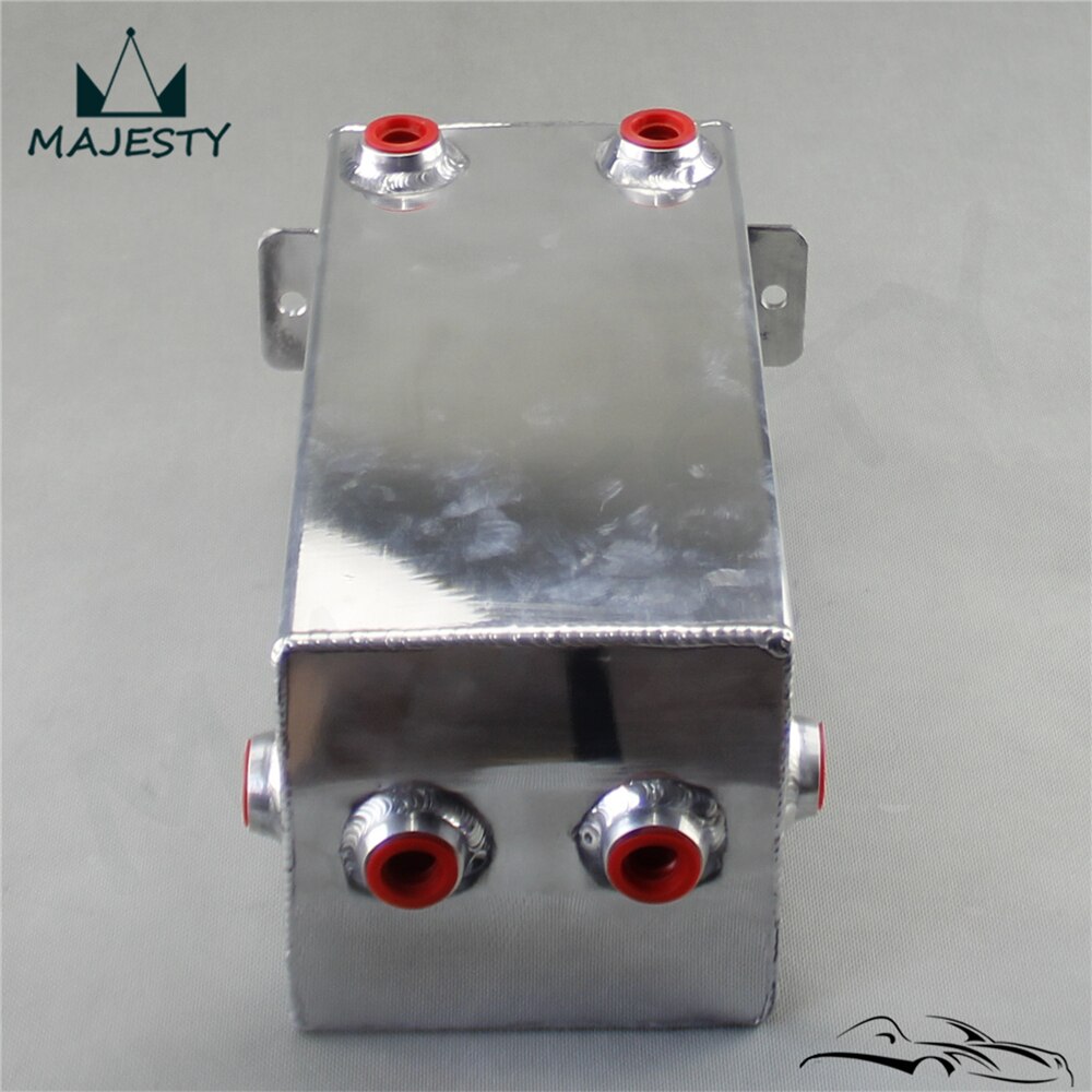 4L Aluminium Surge tank mirror polish Fuel TANK 4 L Universal Fuel Surge Tank 4 Litre