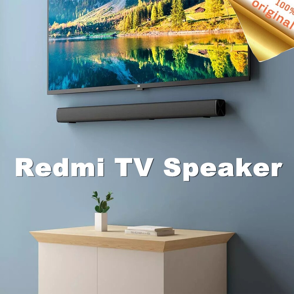 Xiaomi Redmi TV haut-parleur TV barre de son filaire et sans fil Bluetooth 5.0 accueil Surround barre de son stéréo 30W pour PC théâtre Aux 3.5mm