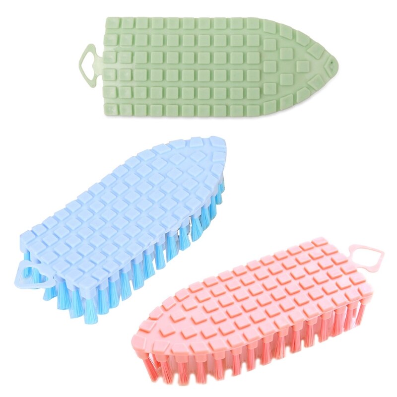 Bendable Bristle Brush Wall Ceramic Tile Floor Cleaning Brushes Hangable Brush R9JC