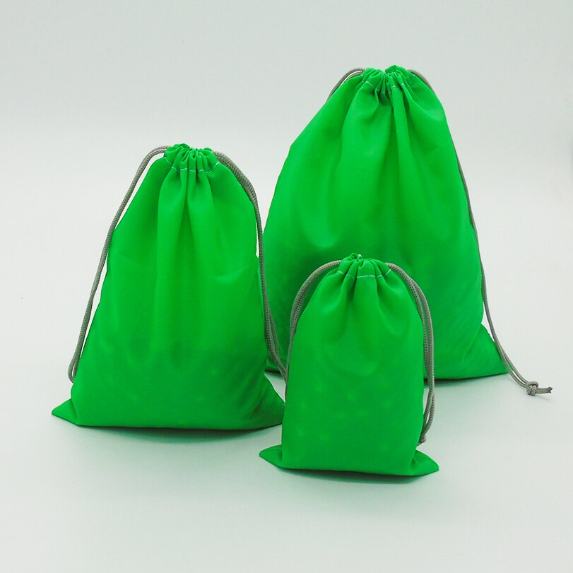 100PCS Oxford Drawstring Bag Packaging Jewelry Cosmetic Pouch Travel Storage Wedding Party Waterproof Sachet Print Logo: SKNJB150D13 100p / 20x25cm