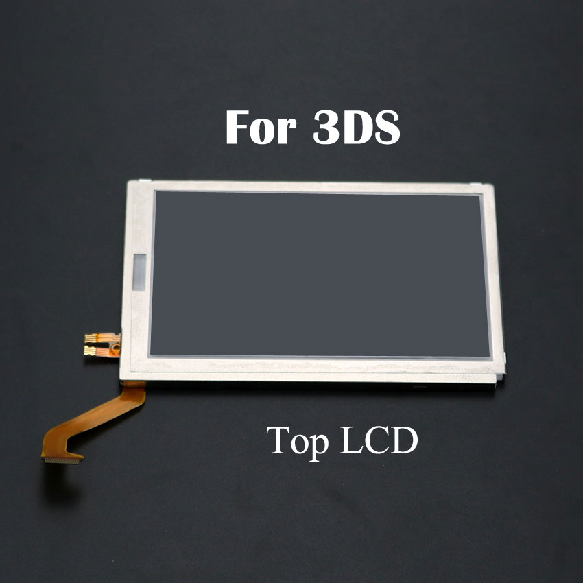 YuXi Top Upper & Bottom Lower LCD Display Screen Replacement for Nintendo DS Lite For DSL For NDSL For 3DS 3DS XL LL: For 3DS Top