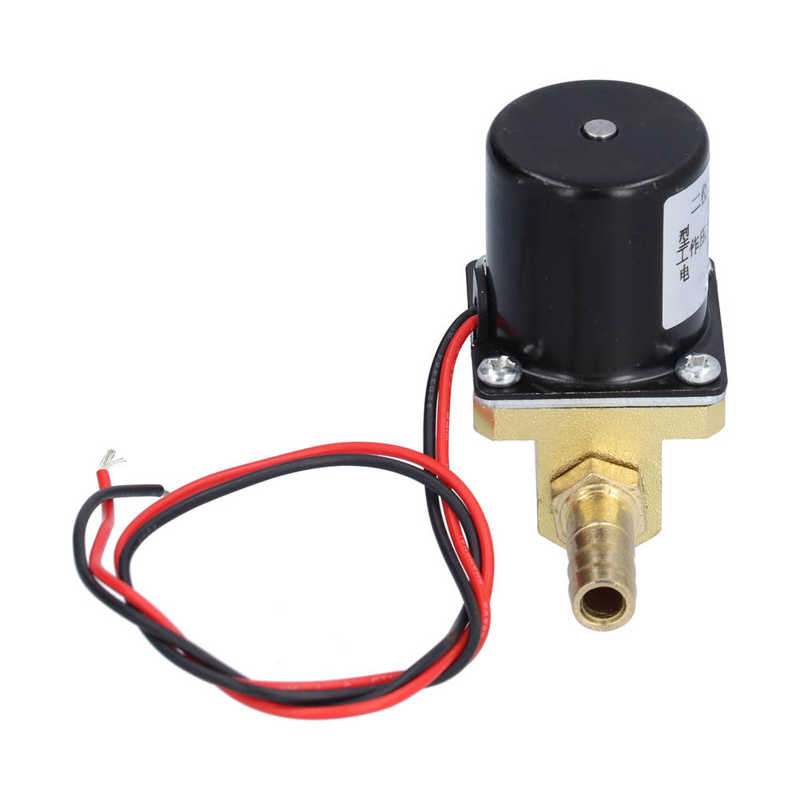 Brass Solenoid Valve DF2-3-B Electric Solenoid Valve 2 Position 2 Way Solenoid Valve for Argon Arc Welding DC 24V