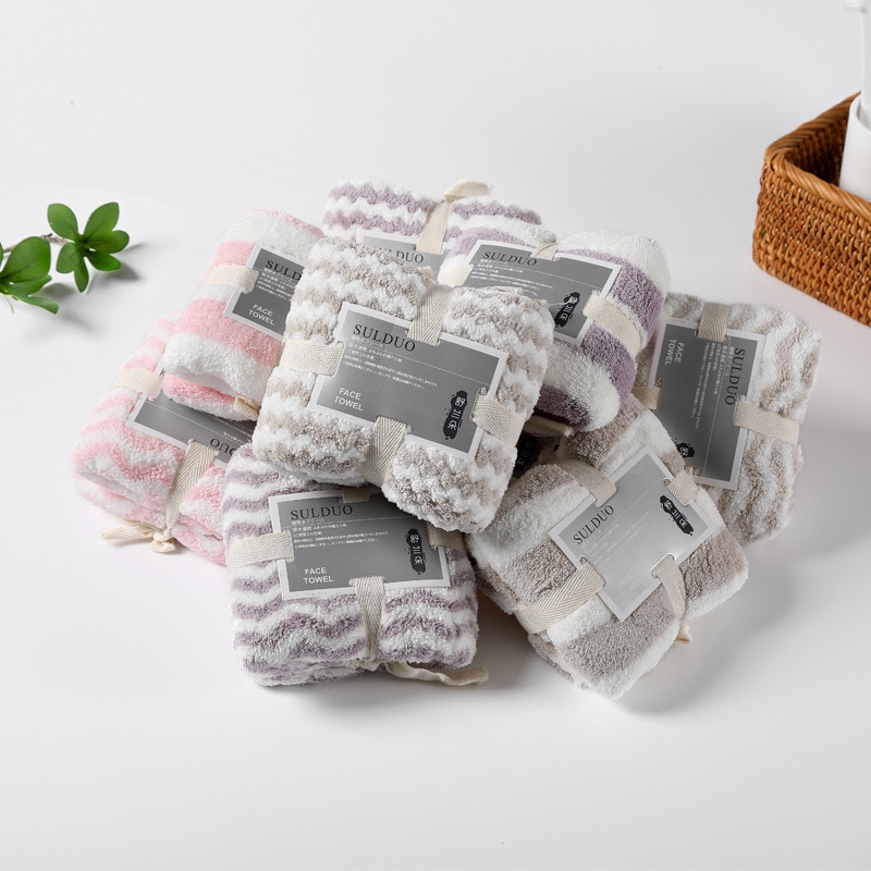75*36cm Multicolor Face Towel Coral Velvet Bath Towel Soft Absorbent Microfiber Fabric Hair Towel Rapid Drying Towels